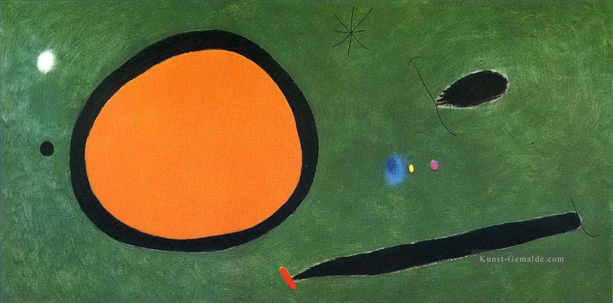 Vogelflug im Mondschein Joan Miró Ölgemälde